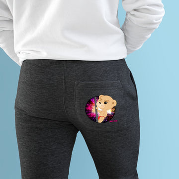 The Bawdy Bear "Pole Dancer" / Premium Fleece Joggers